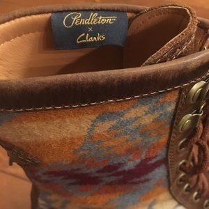 clarks x pendleton women's ottawa peak boots